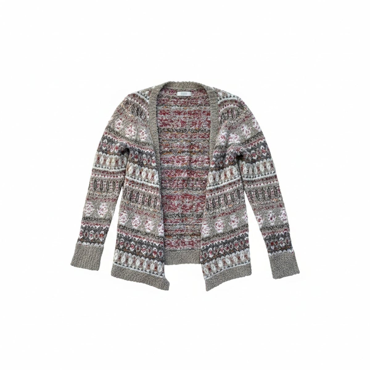 Barefoot Dreams CozyChic Lite Fair Isle Cardigan