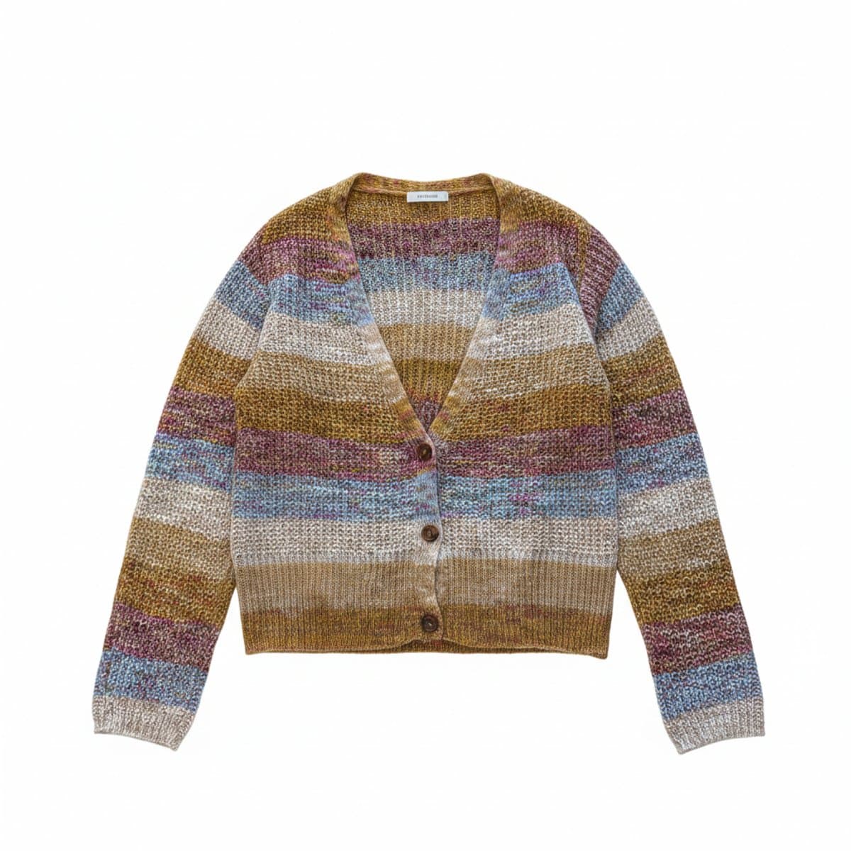 Striped Knit Cardigan