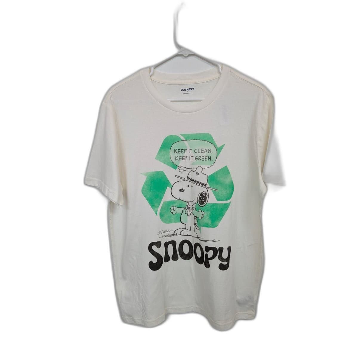 Snoopy Recycling Graphic Tee