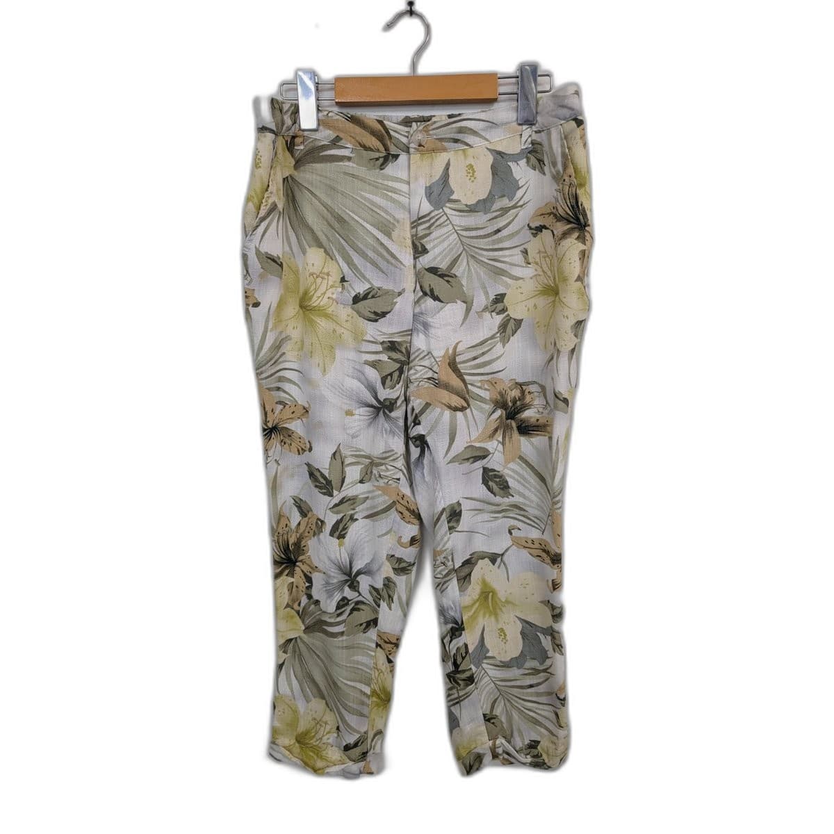 Floral Print Trousers