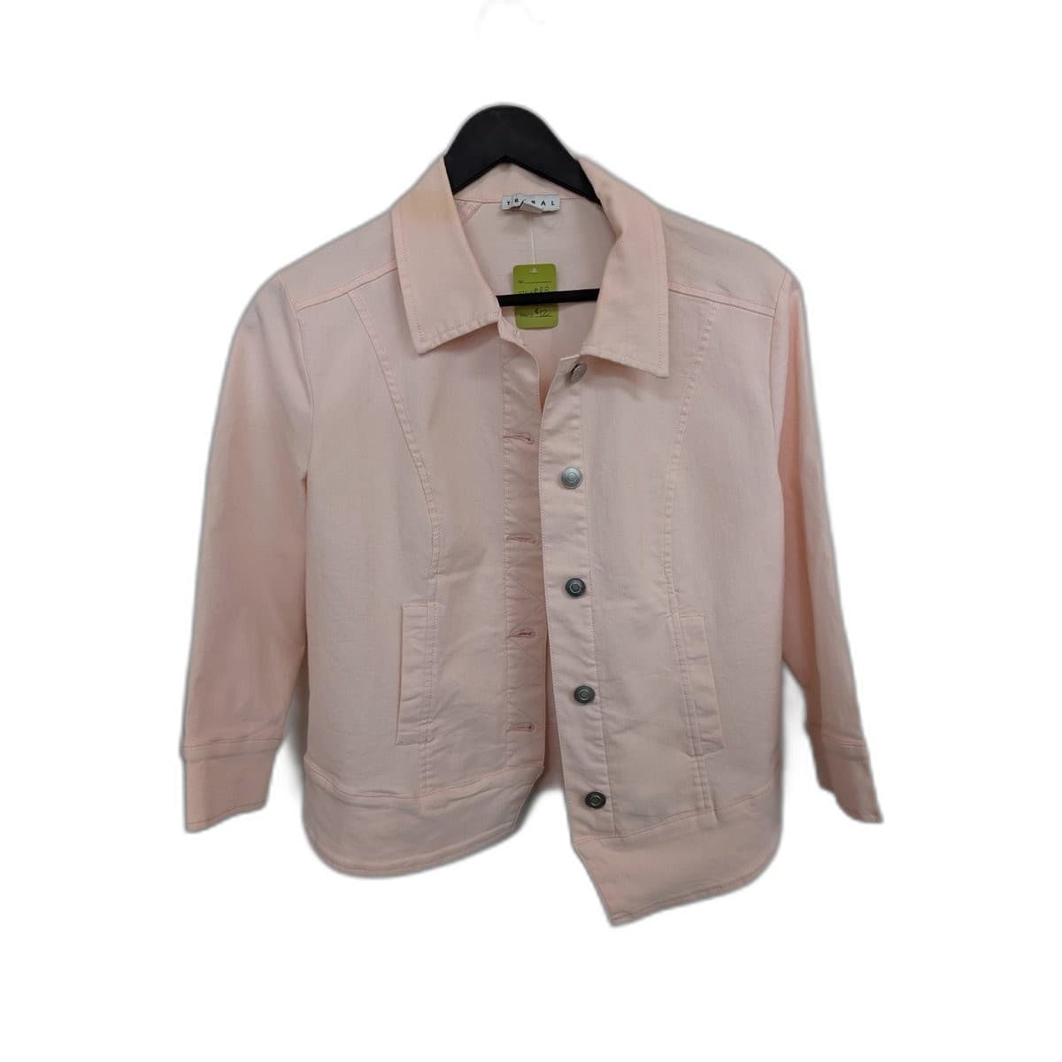 Classic Pink Button-Up Jacket