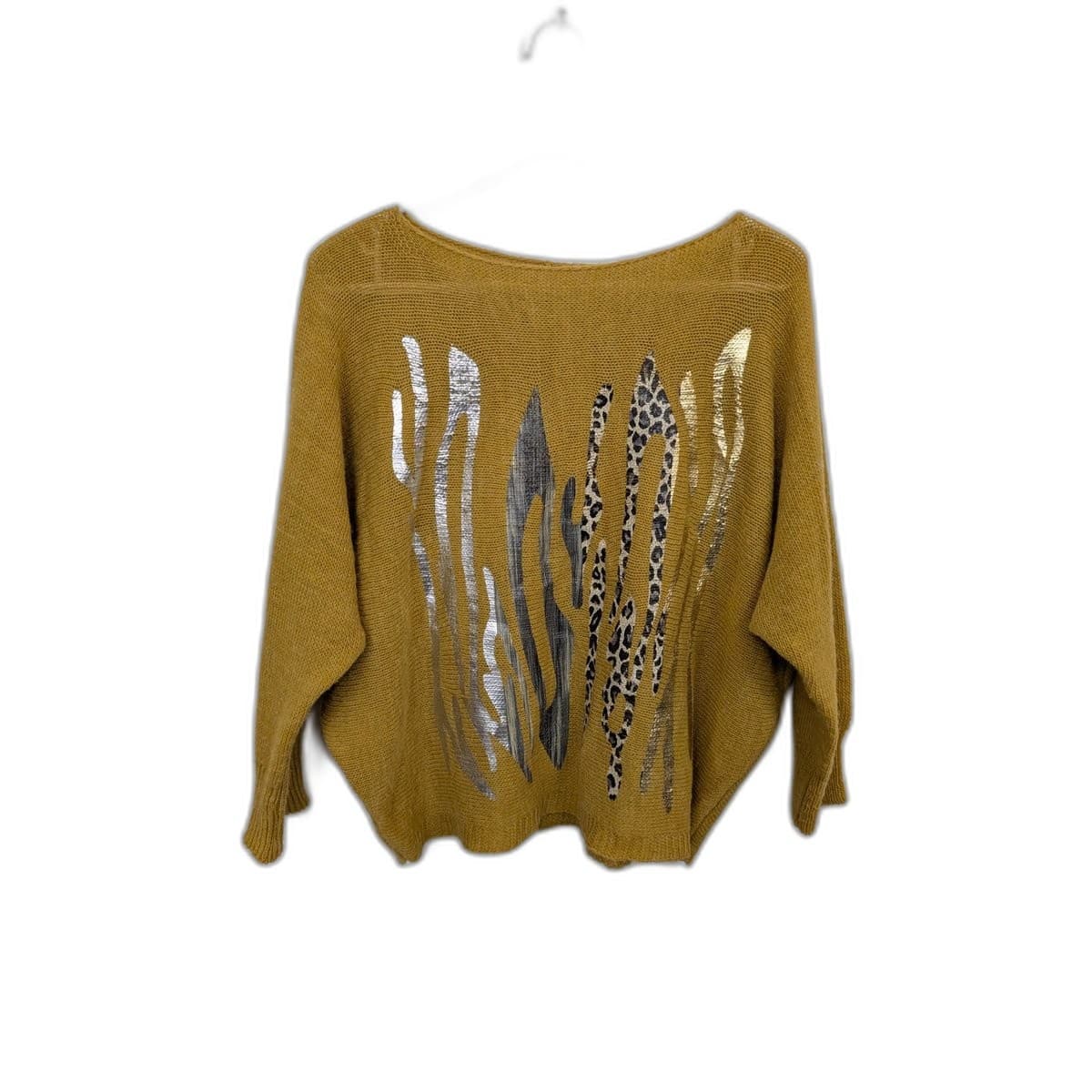 Mustard Yellow Knit Sweater