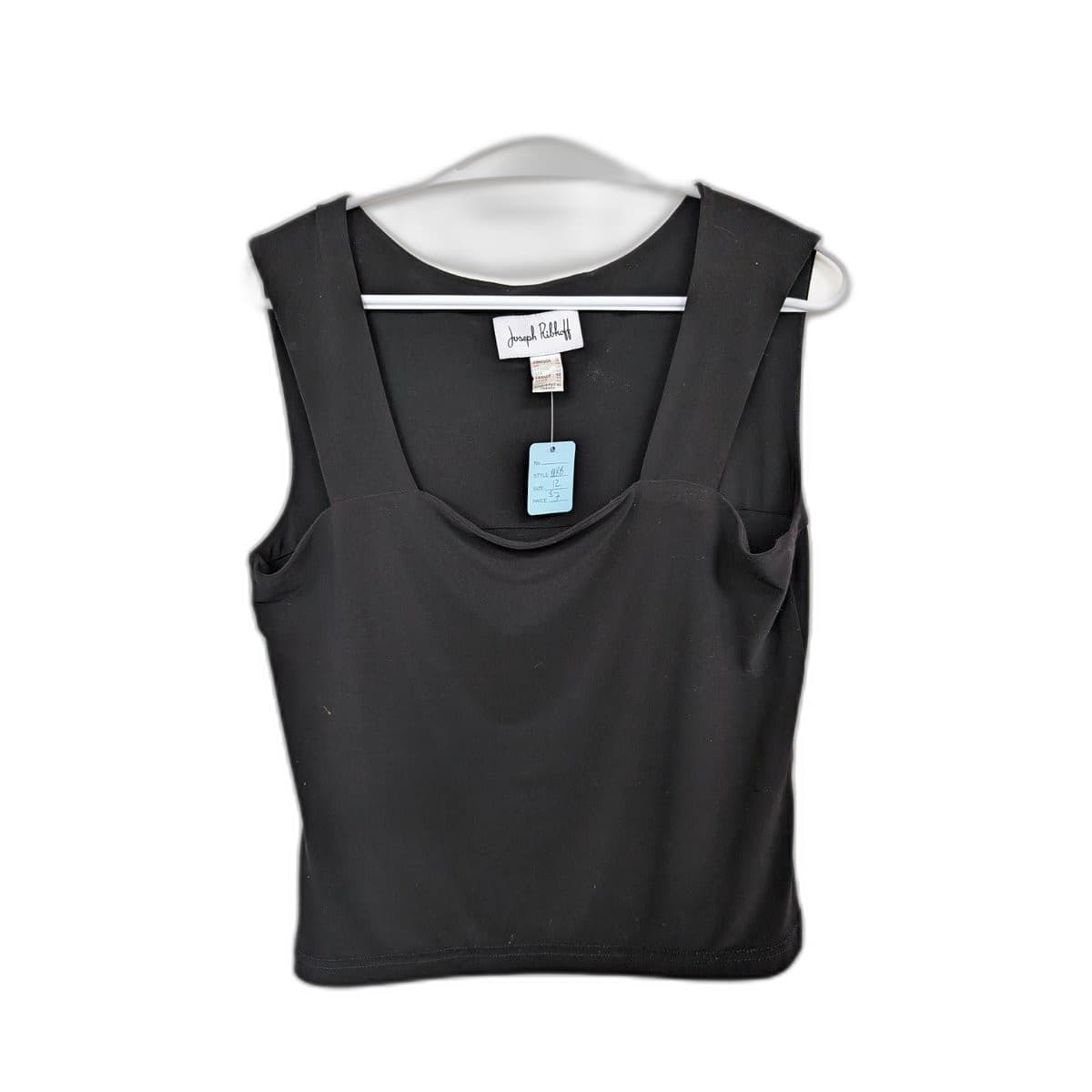 Black Racerback Tank Top