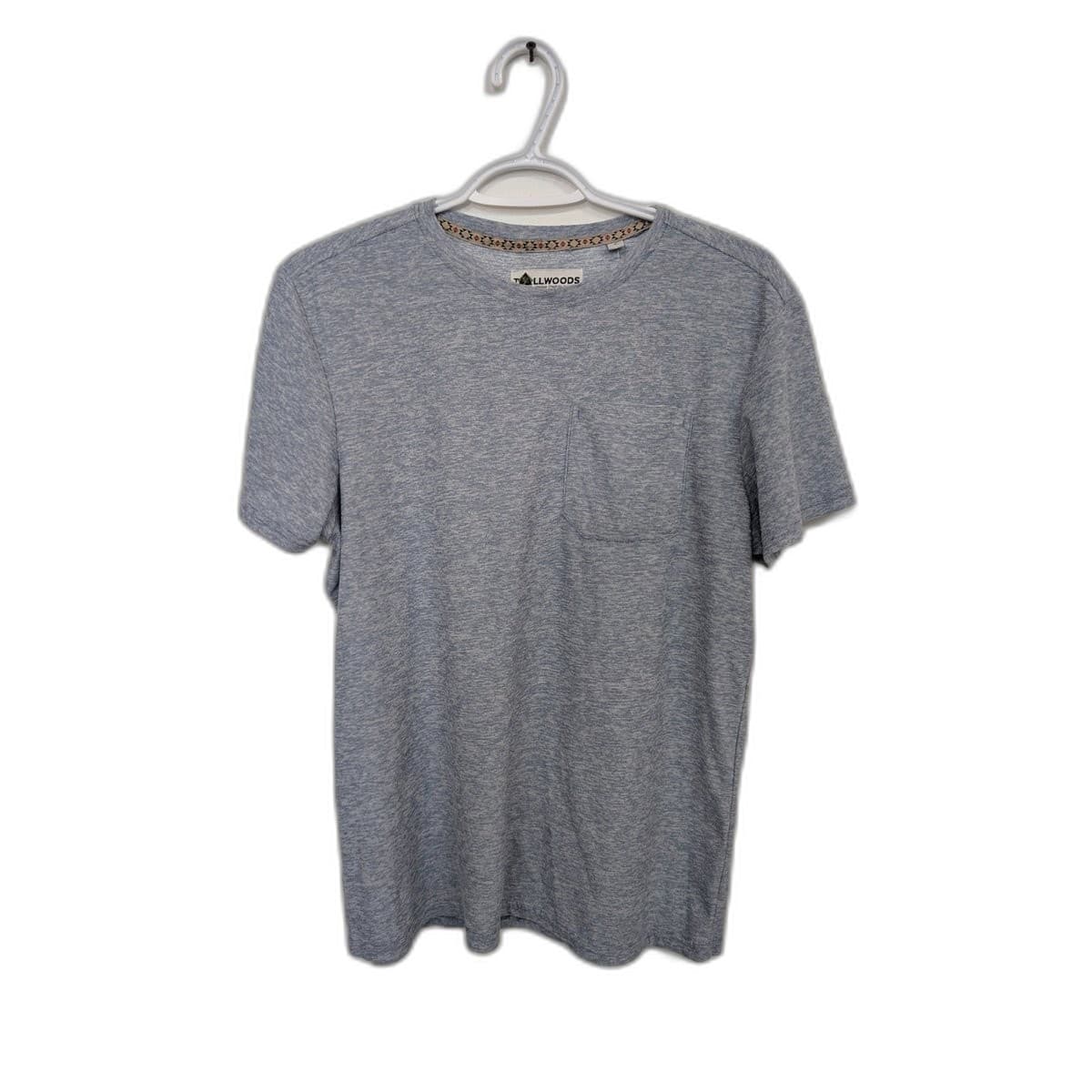 Simple Blue & White T-Shirt