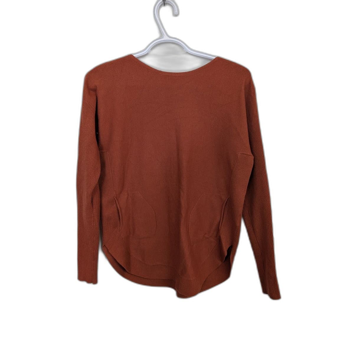 Burnt Orange Crewneck Sweater