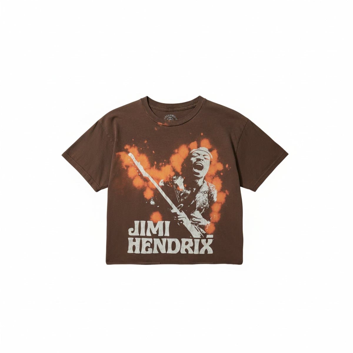 Vintage-Wash Jimi Hendrix Graphic Band Tee