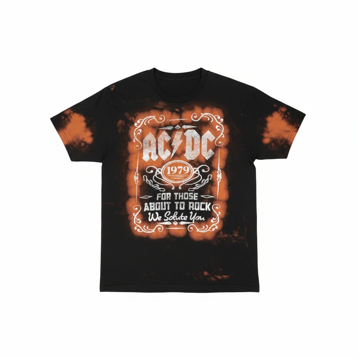 Vintage-Wash AC/DC 'For Those About To Rock' Band Tee