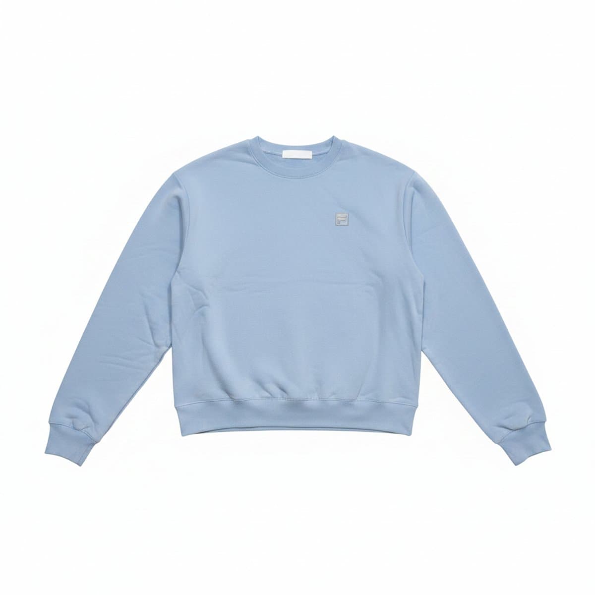 Vintage Fila Sky Blue Minimalist Crewneck Sweatshirt