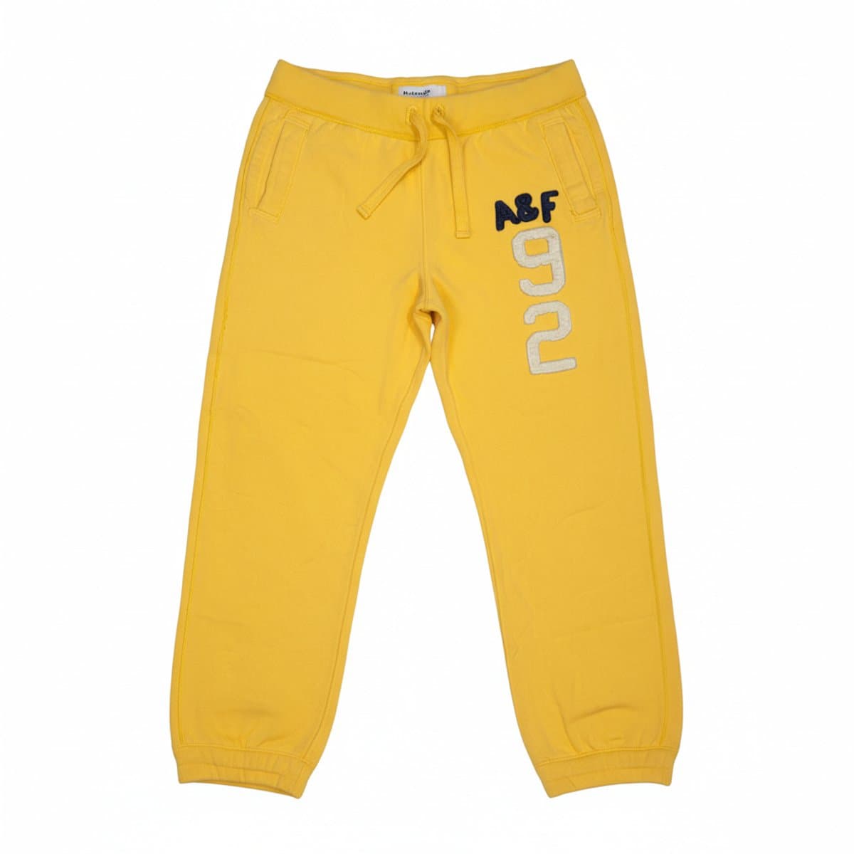 Vintage Abercrombie & Fitch '92 Varsity Yellow Sweatpants